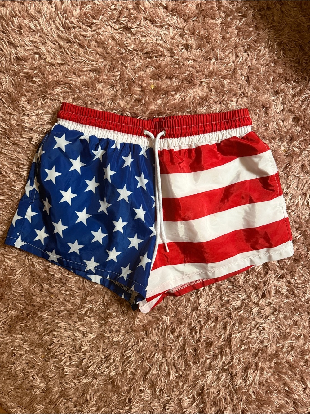 American 🇺🇸 flag USA shorts XS